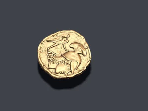 Old coin v3 3D Print Model