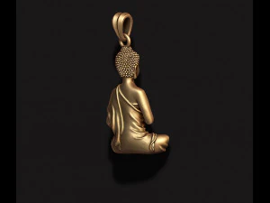 Buddha pendant 3D Print Model