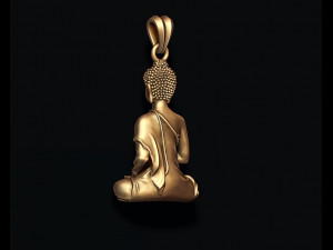 Buddha pendant Modello di stampa 3D