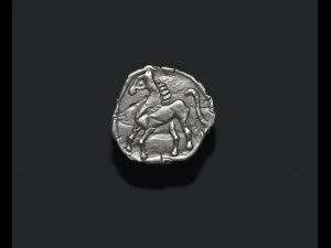 Old coin v4 3D Print Model