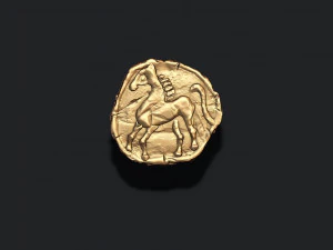 Old coin v4 3D Print Model