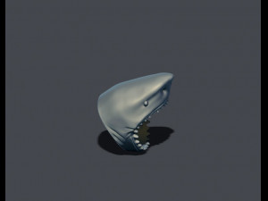 Shark head ring 3D Принт Модель