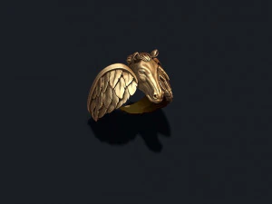 Pegasus ring 3D Print Model