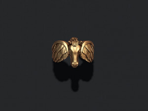 Pegasus ring Model Cetak 3D