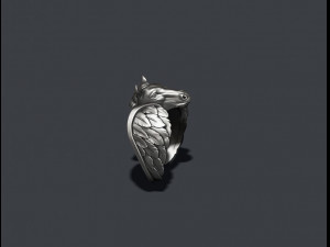 Pegasus ring Model Cetak 3D