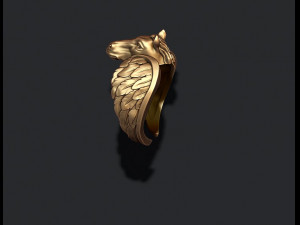 Pegasus ring Model Cetak 3D