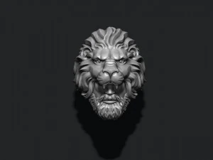 Man lion ring 3D Print Model