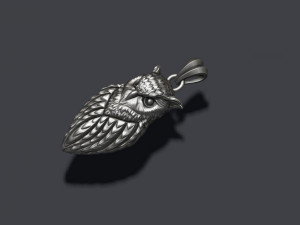 Owl pendant 3D 打印模型