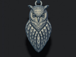 Owl pendant Modelo de impresión 3D