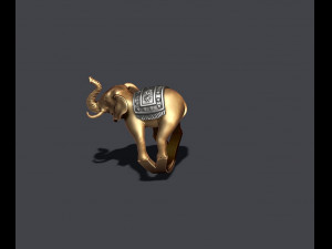 Elephant ring 3D 프린트 모델