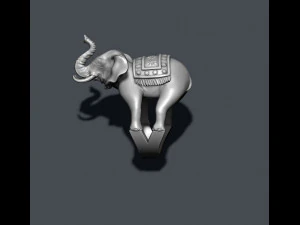 Elephant ring 3D Print Model