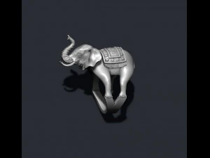 Elephant ring 3D Print Model