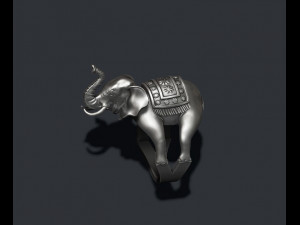 Elephant ring 3D 프린트 모델