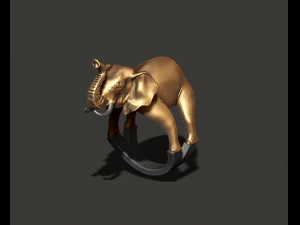 Elephant ring 3D Print Model
