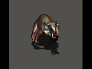 Elephant ring 3D Print Model