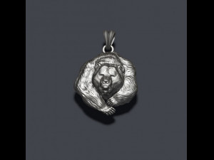 Bear pendant 3D 打印模型
