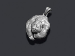 Bear pendant 3D 打印模型