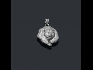 Bear pendant 3D 打印模型
