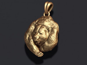 Bear pendant 3D 打印模型