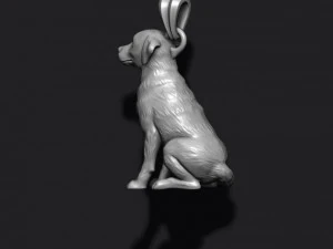 Dog beagle pendant 3D Print Model