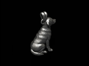 Dog beagle pendant Model do druku 3D