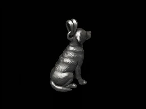 Dog beagle pendant 3D Print Model