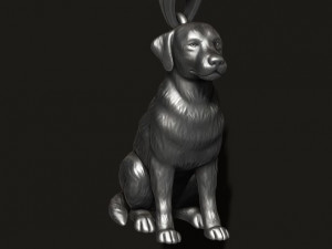 Dog beagle pendant Model do druku 3D