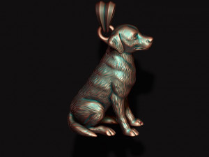 Dog beagle pendant Model do druku 3D