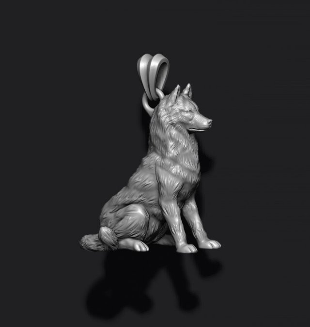 Husky pendant shop