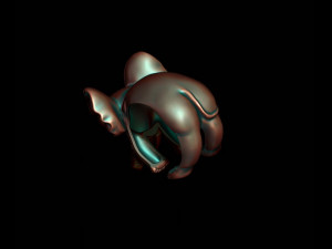 Baby elephant ring Modello di stampa 3D