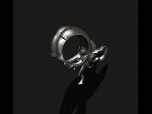 Baby elephant ring Modello di stampa 3D