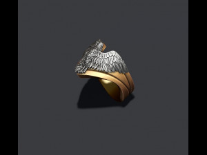 Eagle ring Modèles 3D en vedette