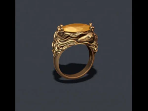 Horse ring 3D Print Model