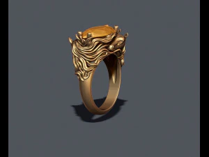 Horse ring 3D Print Model