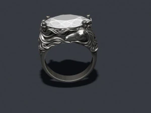 Horse ring 3D Print Model