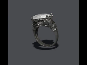 Horse ring 3D Print Model