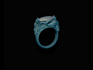 Horse ring Model do druku 3D