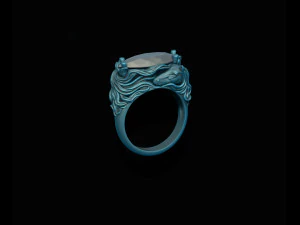 Horse ring 3D Print Model