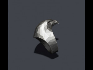 Eagle ring low poly Modelo de impresión 3D