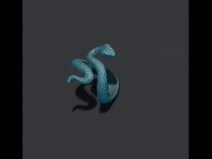 Snake ring 3D Принт Модель