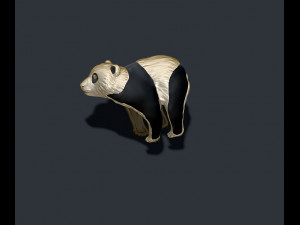 Panda ring 3D 打印模型