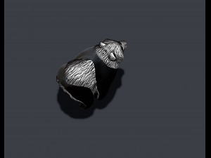 Panda ring 3D 打印模型