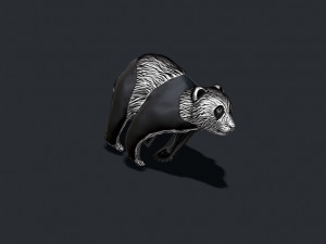 Panda ring 3D 打印模型