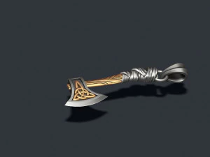 Viking axe 3D Print Model
