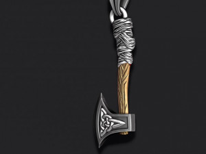 Viking axe Modello di stampa 3D