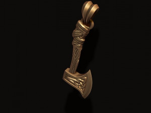Viking axe Modello di stampa 3D