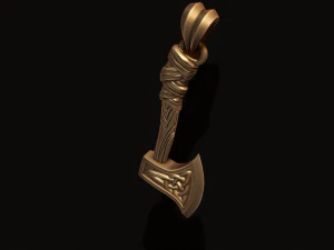 Viking axe 3D Print Model