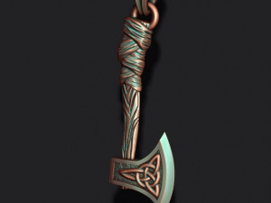 Viking axe Modello di stampa 3D