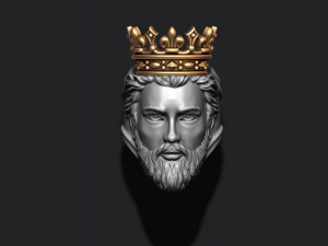 King ring 3D-Druckmodell