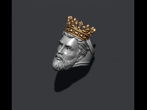 King ring 3D Print Model